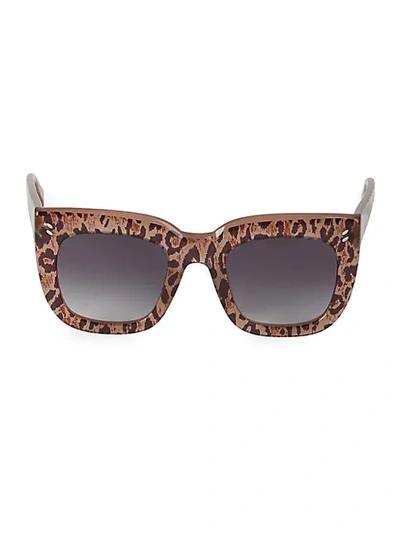 Stella Mccartney 51mm Oversized Squared Cat Eye Sunglasses