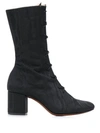 Alexa Chung Fole Boots In Black