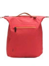 Ally Capellino Structured Square Backpack In Red