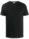 Cenere Gb Short Sleeved Cotton T-shirt In Black