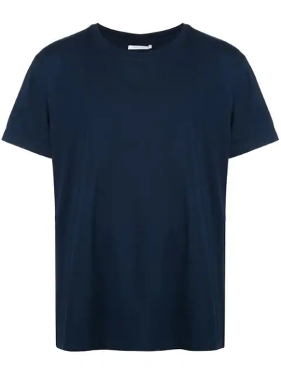 John Elliott Crew Neck T-shirt In Blue