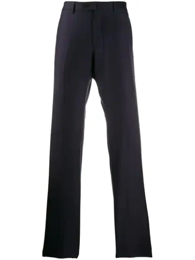 Caruso Slim Fit Trousers In Blue