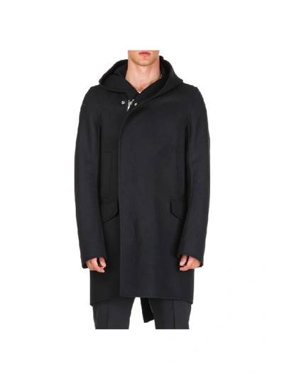 Rick Owens Sisy Coats In Nero