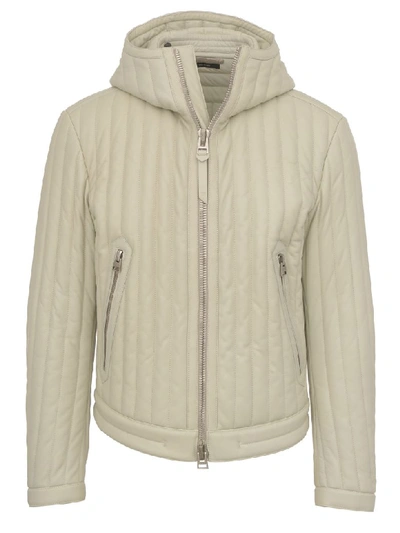 Tom Ford Jacket In Ivory