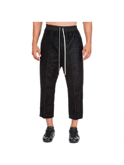 Rick Owens Astaires Trousers In Nero