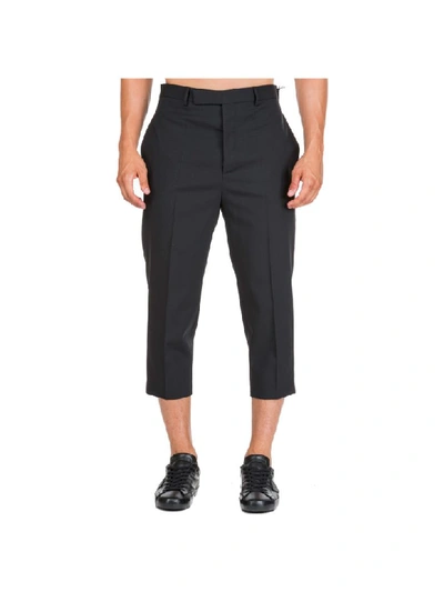 Rick Owens Astaires Trousers In Nero