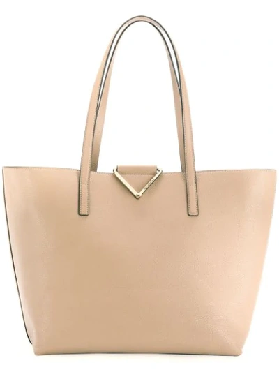 Karl Lagerfeld K/vektor Tote Bag In Neutrals