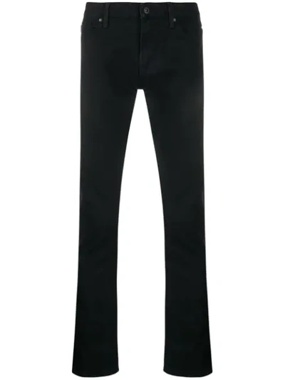 Emporio Armani J06 Slim-fit Jeans In Black