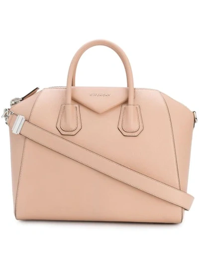 Givenchy Mittelgrosse 'antigona' Handtasche In Neutrals