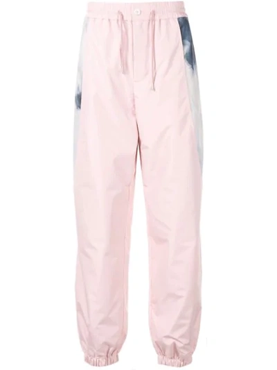 Fengchen Wang Panelled Track Trousers In Pink