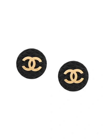Pre-owned Chanel 2003  Clip-on Earrings In Gold