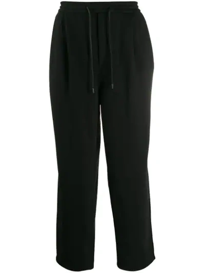 Juunj Straight-leg Track Trousers In Black