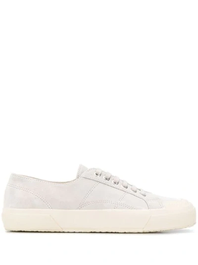 Superga Low-top Lace-up Sneakers In Neutrals