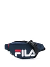 Fila Printed Logo Belt Bag In Blue