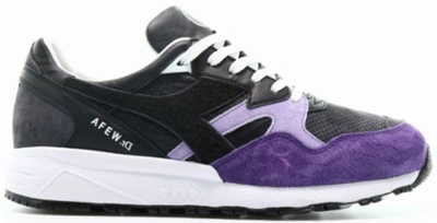 Pre-owned Diadora  N9002 Afew Master Formula In Black/purple