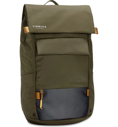 Timbuk2 Robin Water Resistant Laptop Backpack In Olivine