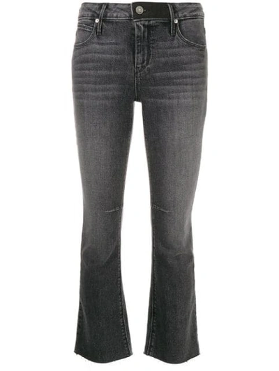 Rta Cropped Denim Jeans In Black