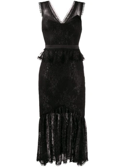 Three Floor Hypnotic Dress In Black