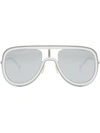 Fendi Futuristic  Sunglasses In White