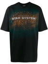 Mauna Kea Spray Star System Cotton Jersey T-shirt In Black