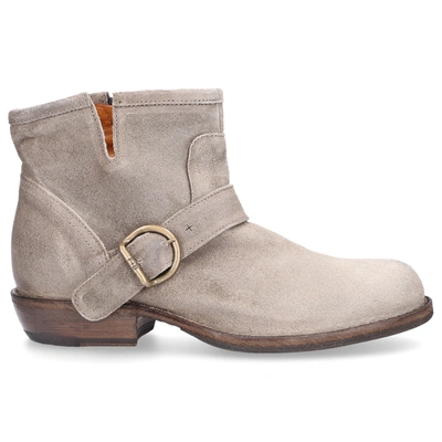 Fiorentini + Baker Ankle Boots Beige Carnaby Chud