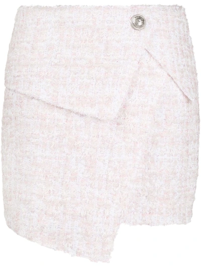 Balmain Minifalda - Color Carne Y Neutral In Nude & Neutrals