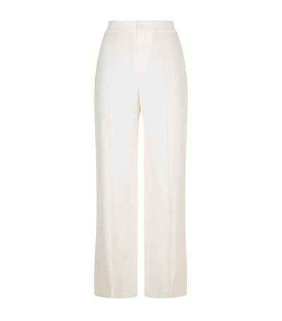 Lanvin Wide Leg Trousers In White | ModeSens