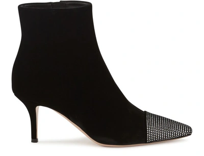 Gianvito Rossi Glittery Ankle Boots In Black