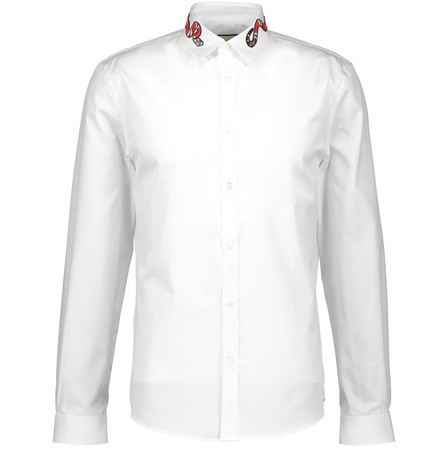 Gucci Snake Shirt In White | ModeSens