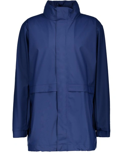 Rains Tracksuit Jacket In Klein Blue