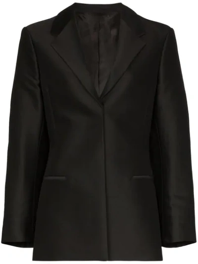 Totême Cavo Tailored Blazer In Black
