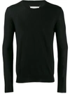 Maison Margiela Classic Knitted Jumper In Black