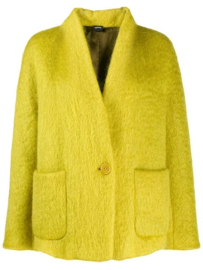Aspesi Short Coat In Yellow