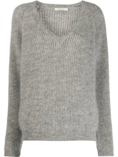 Mes Demoiselles V-neck Jumper In Grey