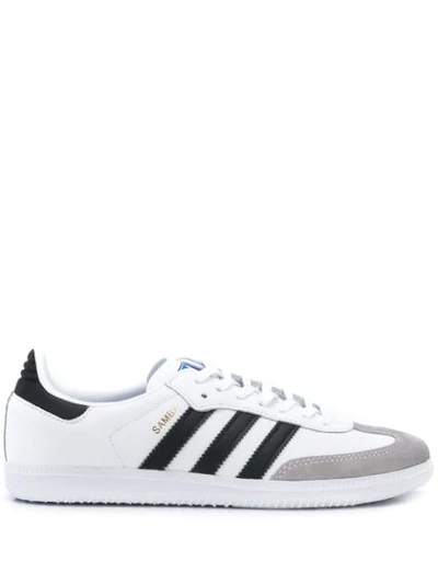 Adidas Originals Gazelle Sneakers In White