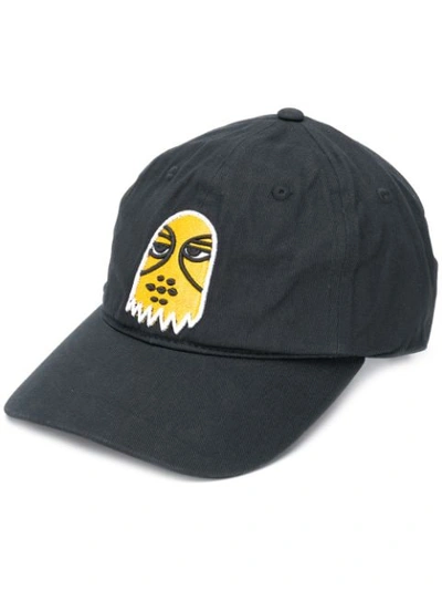 Haculla Embroidered Face Cap In Black