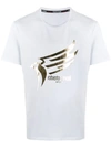Roberto Cavalli Eagle Print T-shirt In White