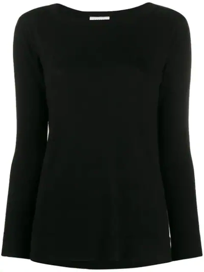 Snobby Sheep Long Sleeved Sweatshirt In Black