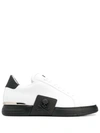 Philipp Plein Phantom Kick$ Sneakers In White
