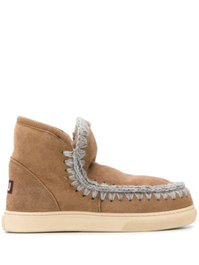 Mou Eskimo Sneakers In Dkst Dark Stone