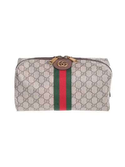 Gucci Cosmetic Holder In Beige
