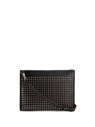 Christian Louboutin Louboutin Skypouch Bag In Black Silver