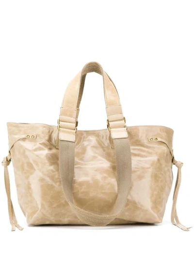 Isabel Marant Wardy Tote Bag In Neutrals