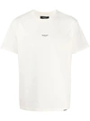 Represent Logo-print Cotton T-shirt In Neutrals