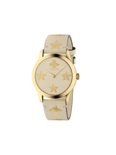 Gucci G-timeless Watch In Gold