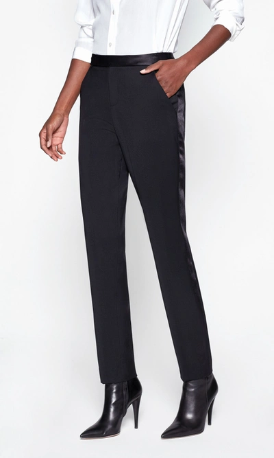 Equipment Burcet Wool Trouser In True Black