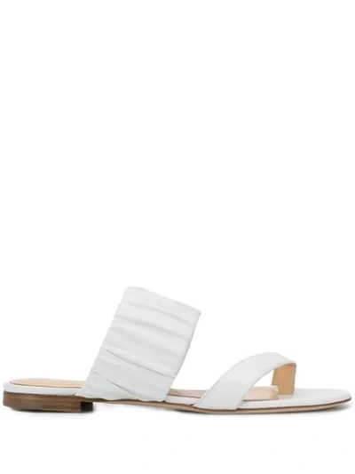 Chloe Gosselin Emiliana Toe-post Sandals In White