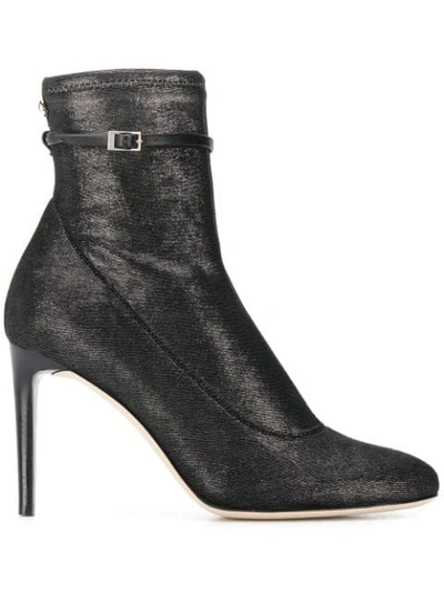 Giuseppe Zanotti Stiletto Ankle Boots In Black