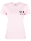 Kenzo Cupid Eye Motif T-shirt In Pink
