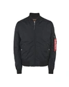 Alpha Industries Jackets In Black